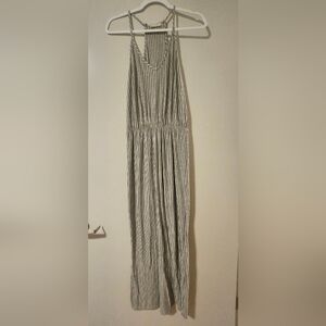 Olivia Rae Gray and Black Striped Dress